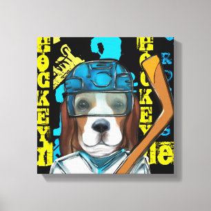 Beagle canvastryck