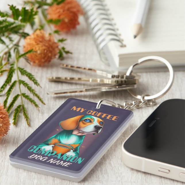 Beagle Coffee Assion Funny Beagle Owner (Högra Framsidan)