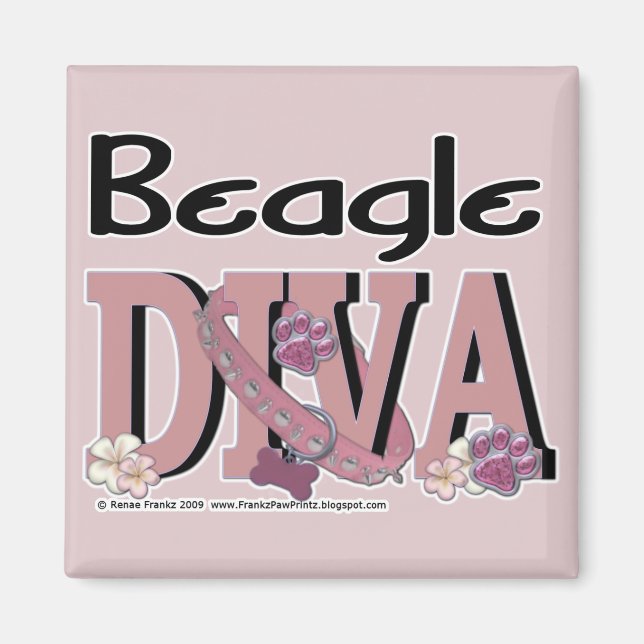 Beagle DIVA Magnet (Framsidan)
