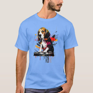Beagle DJ T Shirt
