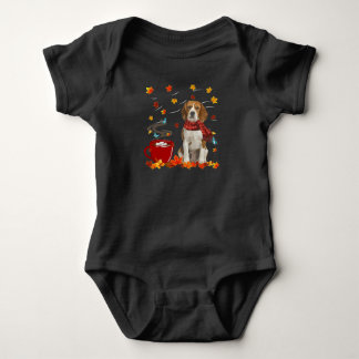 beagle dog fall chocolate autumn lover t shirt