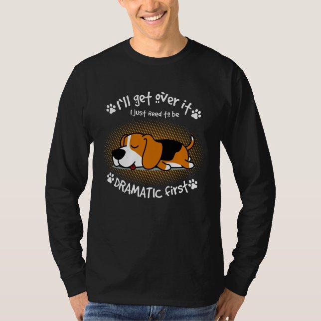 Beagle Dog  for Beagle  & Dog Owners T Shirt (Framsida)