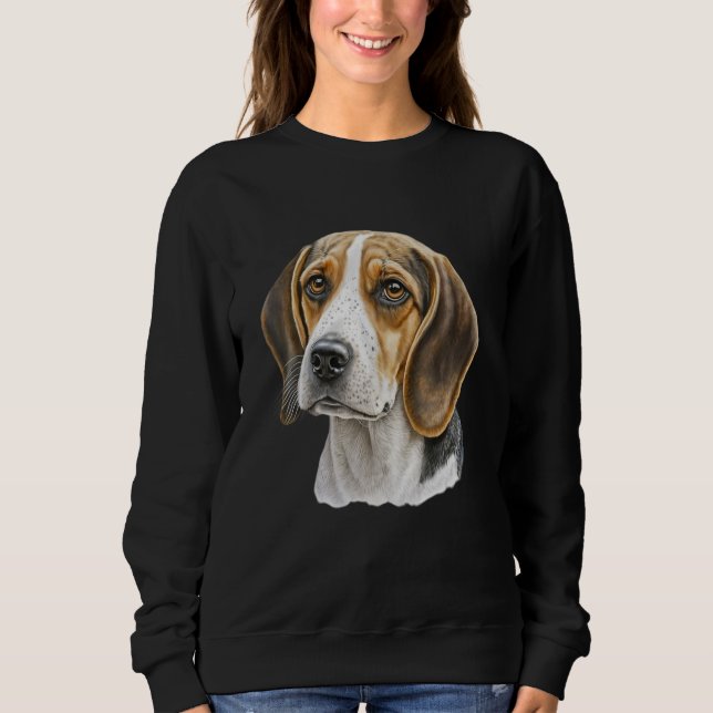 Beagle Dog Lover Mom & Dad T Shirt (Framsida)