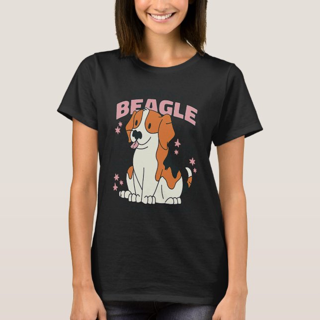 Beagle dog t shirt (Framsida)