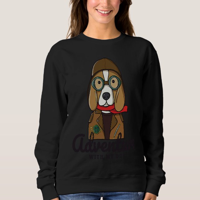 Beagle Dog T T Shirt (Framsida)