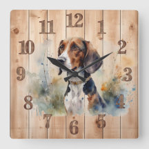 Beagle eller Foxhound Hunting Hund Wood-utseende