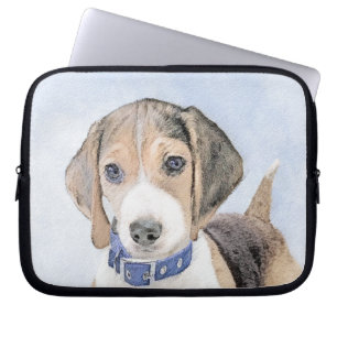 Beagle-färgning - Cute Original Hund Art Laptop Fodral