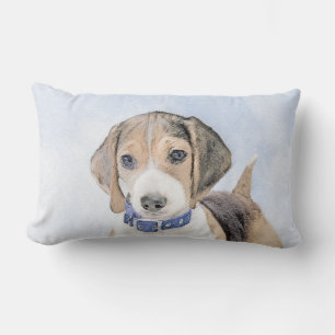 Beagle-färgning - Cute Original Hund Art Lumbarkudde