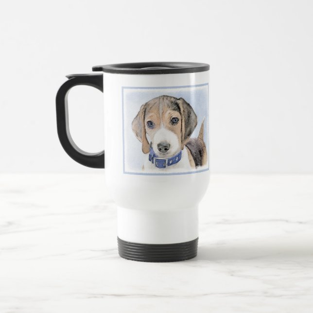 Beagle-färgning - Cute Original Hund Art Resemugg (Vänster)