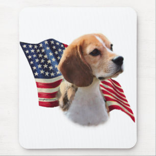 Beagle Flagga Musmatta