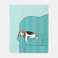 Beagle för Lycklig-kuvert| Cute Sleing Hund