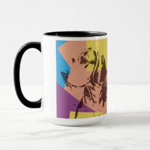 Beagle för popup-effekter mugg