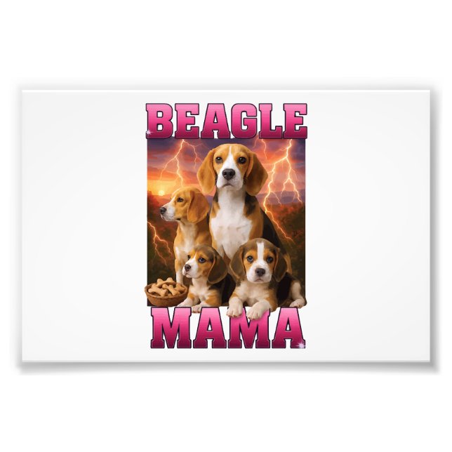 Beagle  fototryck (Framsidan)