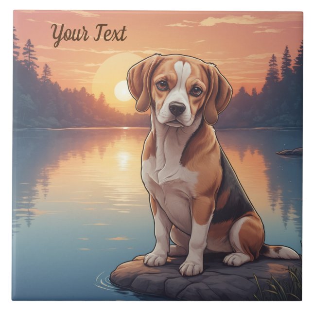 Beagle från Sjö Kakelplatta (Framsidan)