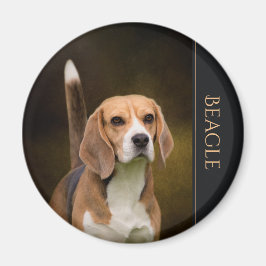 Beagle Fridge Magnet