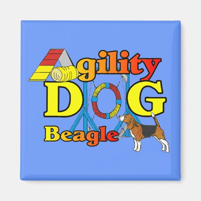 Beagle-gåvor Magnet (Framsidan)