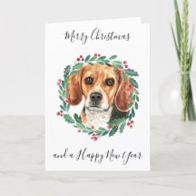 Beagle God jul Trendig Hund