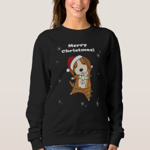 Beagle God jul Winter Animals Hund T Shirt