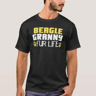 Beagle Grandma Beagles for Hund Granny T Shirt