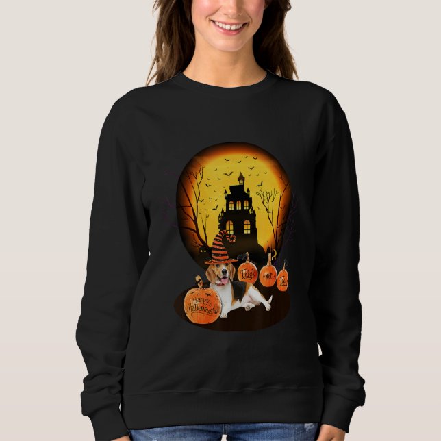 Beagle Halloween For Kids Mom Dad Love Dog T Shirt (Framsida)