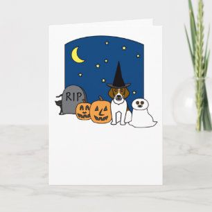 Beagle Halloween Kort