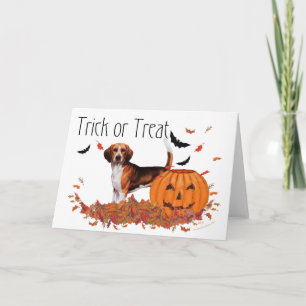 Beagle Halloween Kort