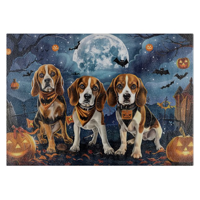 Beagle Halloween Spooky (Framsidan)