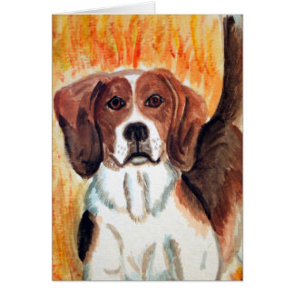Beagle Hälsningskort