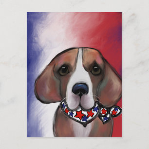 BEAGLE HELG VYKORT