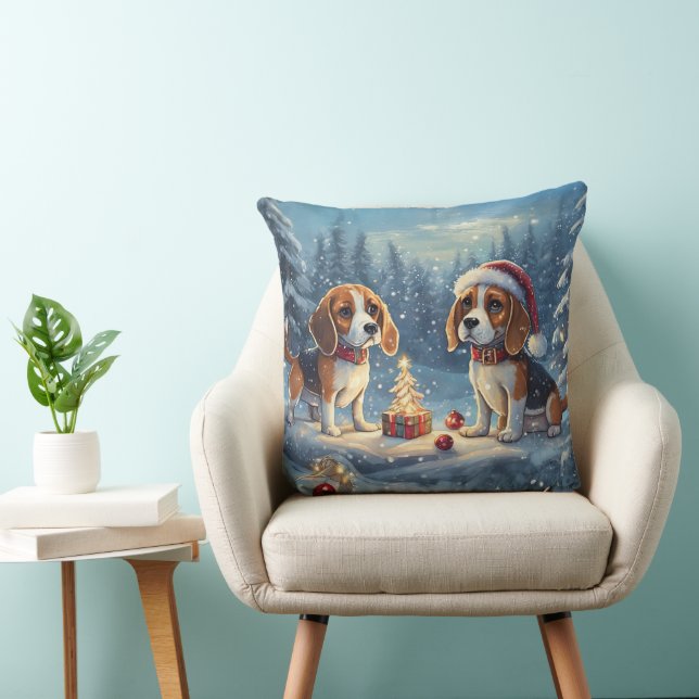 Beagle Helgdag Design efter Rik AMeN Gill Kudde (Stol)