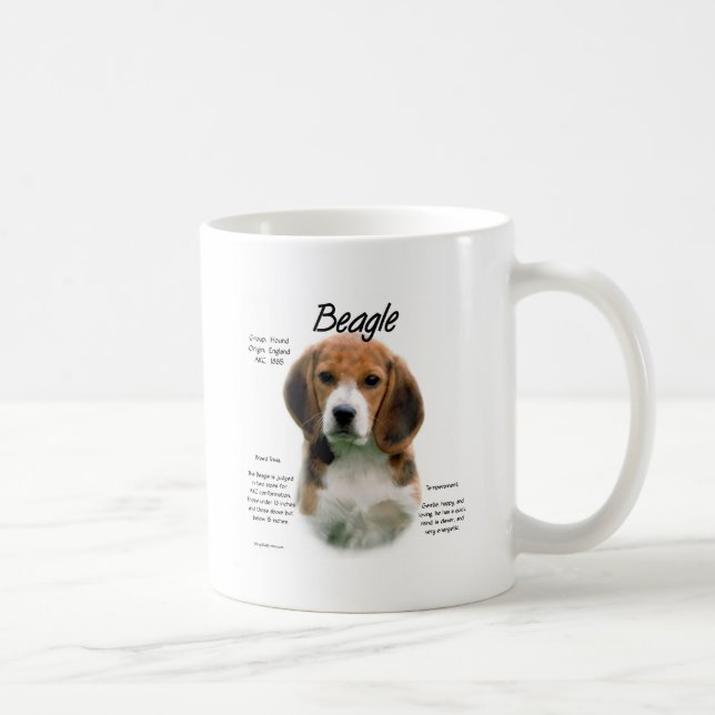 Beagle History; Allt om Beagles Kaffemugg (Höger)