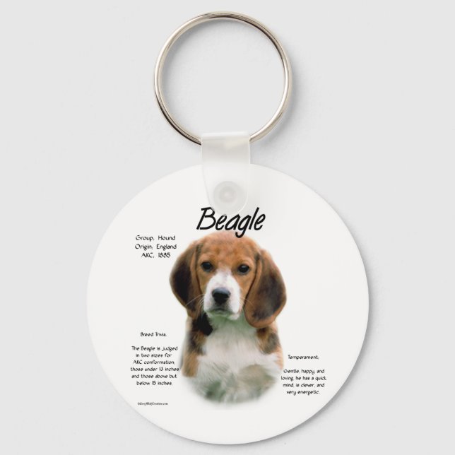 Beagle History; Allt om Beagles Nyckelring (Framsida)