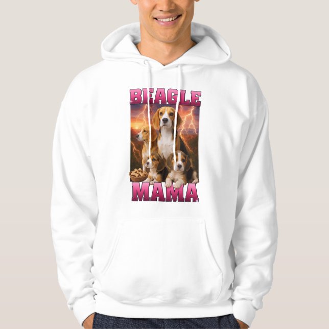 Beagle  hoodie (Framsida)
