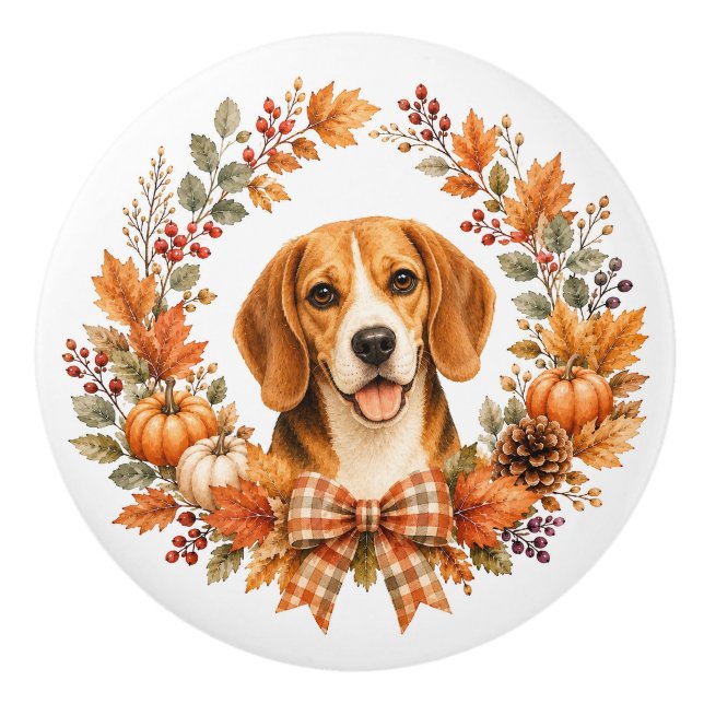 Beagle höstkrans knopp (Framsidan)