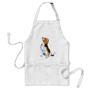beagle hound förkläde