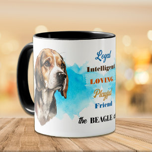 Beagle Hound Hund Loyal Friend Mugg
