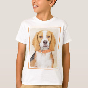 Beagle Hound Hund Painting Original Animal Art T Shirt