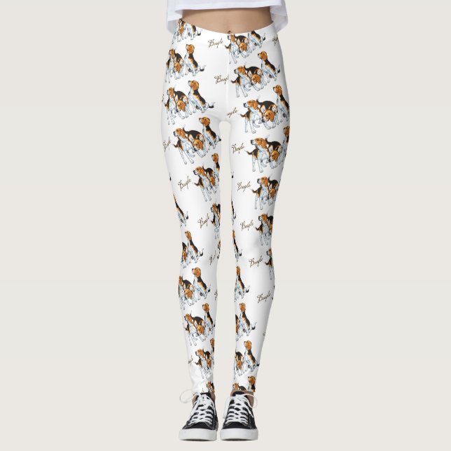 beagle hound leggings (Framsida)
