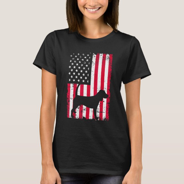 Beagle Hund 2 T Shirt (Framsida)