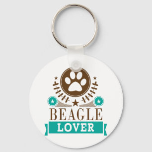 Beagle Hund älskare Nyckelring