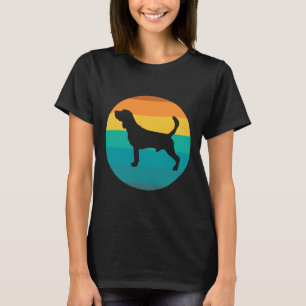Beagle Hund Beagles Retro Vintage T Shirt