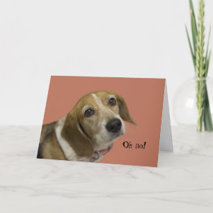 Beagle Hund Birthday Card Kort