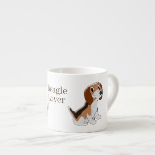 Beagle Hund design Espressomugg