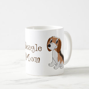 Beagle Hund design Personlig Kaffemugg