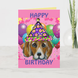 BEAGLE HUND HELGKORT