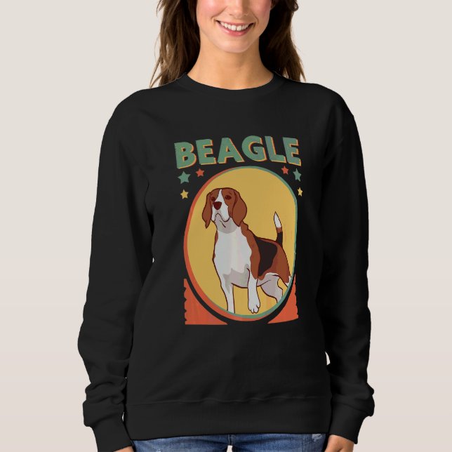 Beagle Hund Hundägare Beagle T Shirt (Framsida)