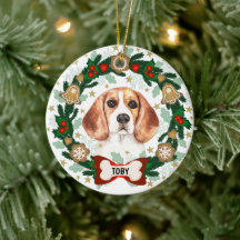 Beagle Hund jul Cute Hund Cookie WAN