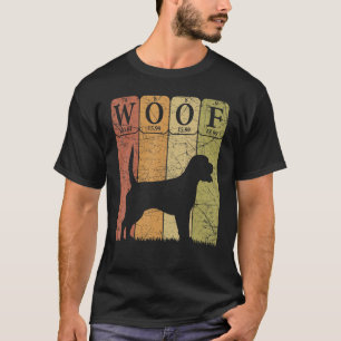 Beagle Hund Periodic Bord Inslag Hund älskare Funn T Shirt