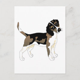 Beagle Hund Pet Animals Peace Kärlek Vykort