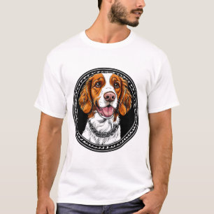 Beagle hund porträtt hund älskare gåva t shirt